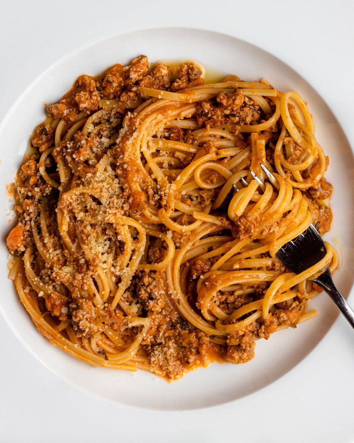 High-Protein Low Calorie Spaghetti Bolognese