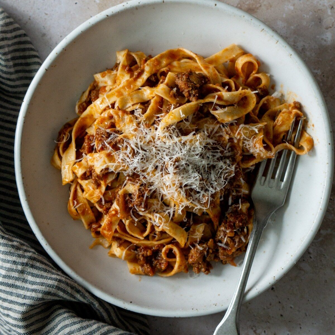 Slow Cooker High-Protein Italian Beef Ragu