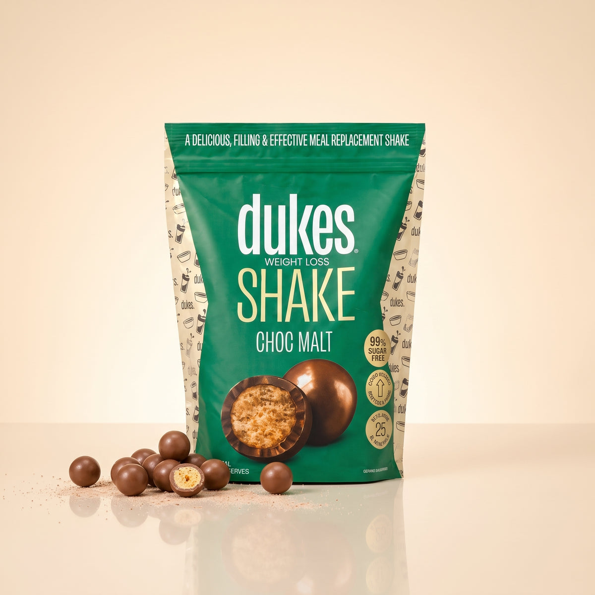 Dukes Shake Choc Malt - Bag