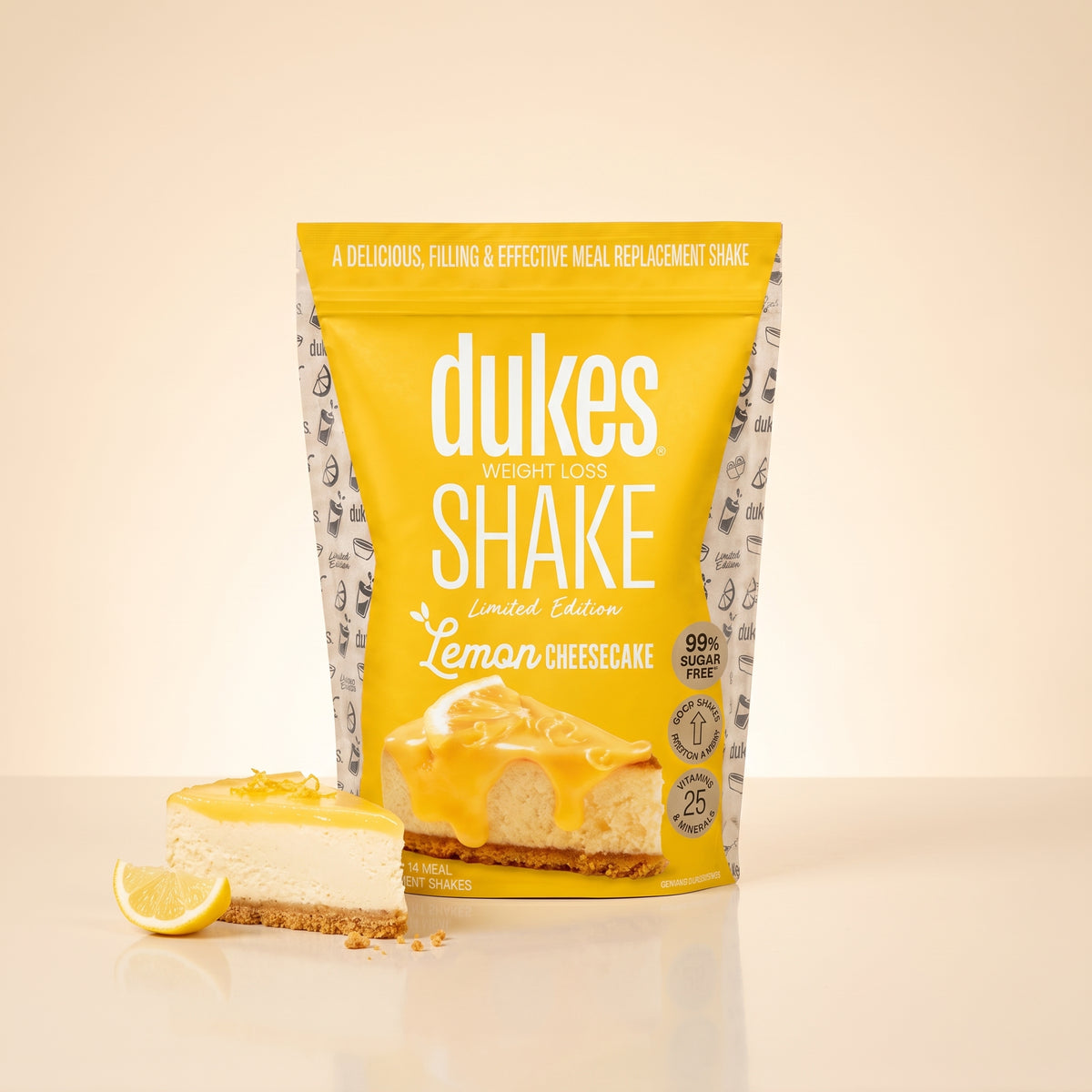 Dukes Shake Lemon Cheesecake - Bag