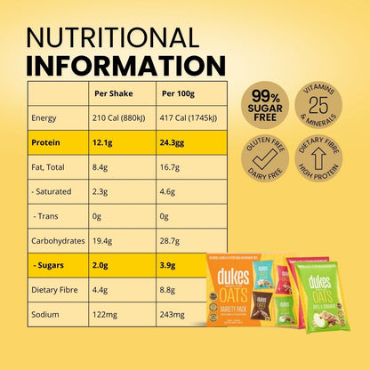 Dukes Oats Variety - Sachets