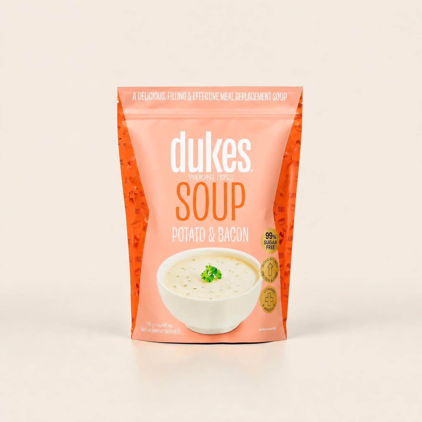 Dukes Soup Potato and Bacon - Bag